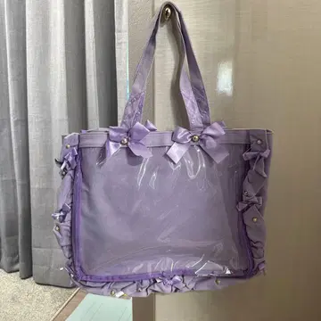 이타백 A3 자카마트 프릴 디자인 라벤더 퍼플 보라색 5주년 이타백