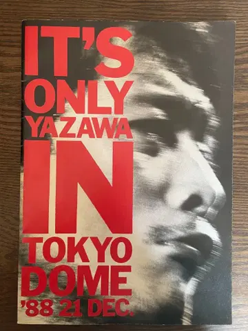 야자와 에이요시 도쿄돔 '88 팜플렛