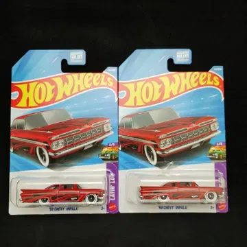 핫휠 US 카드 59 쉐비 임팔라 2대 일본 정품 미입고
