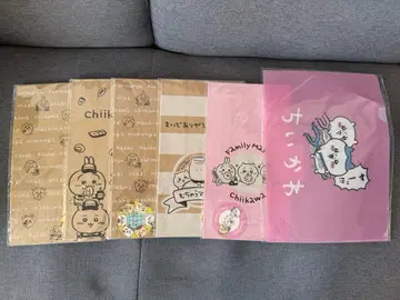 치이카와 훼미리마트 기프트 백 클리어 파일