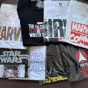 아메리칸 코믹스 코믹콘 T셔츠 marvel dc STARWARS