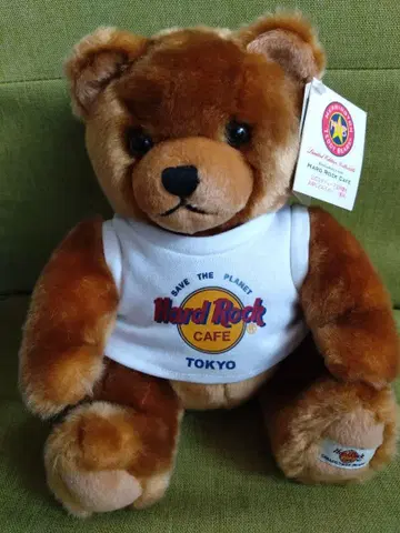 하드 록 카페 테디베어 한정판 TOKYO