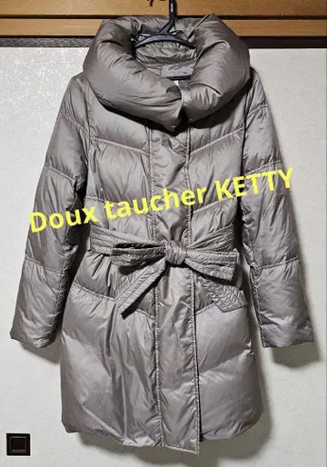 [ 새상품급 ] Doux taucher KETTY 다운 코트 경량 따뜻함