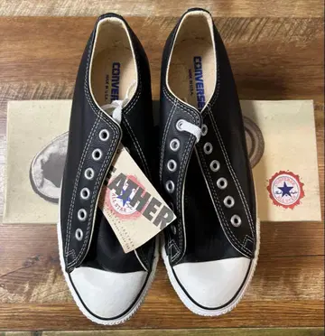 컨버스 올스타 가죽 블랙 MADE IN U.S.A 미사용