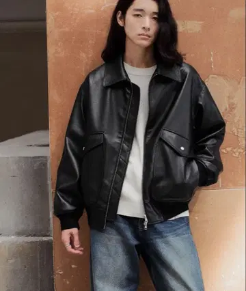 탈부착 가능한 보아 인조 가죽 블로존