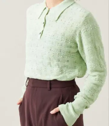 IENA LA BOUCLE C/Ny 파일 폴로 니트