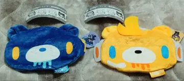 가챠 하츠네 미쿠 그루미 후와후와 FACE 파우치 2종 세트