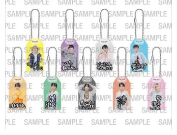 SnowMan 부적 키링 9인 세트