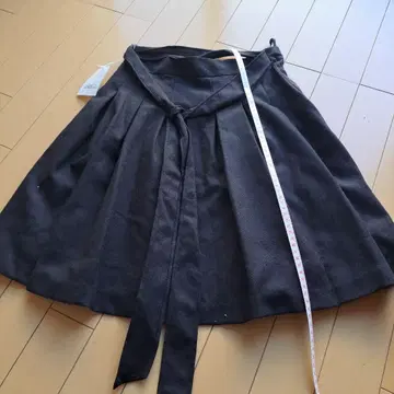 블랙 플리츠 스커트 GCC-8738-B 프리 사이즈