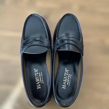 HARUTA 로퍼 블랙 23.5 EE