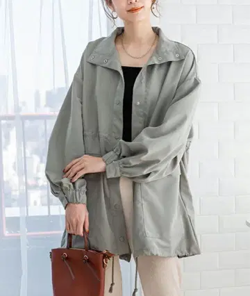 라이트 아우터 봄/가을 카키