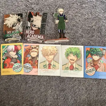 나의 히어로 아카데미아 아크릴 스탠드, 카드