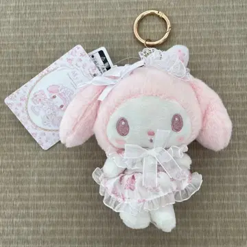 마이멜로디 화이트 딸기 티타임 마스코트