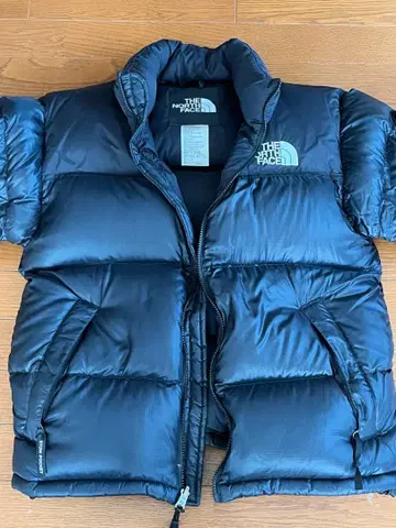 THE NORTH FACE 남성용 S 블랙 다운 자켓