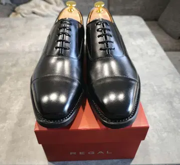 [ 새상품 ] REGAL 11DL 스트레이트 팁 블랙 26cm