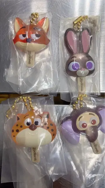 미개봉 새상품 ] 주토피아 아이스캔디 참 4종류