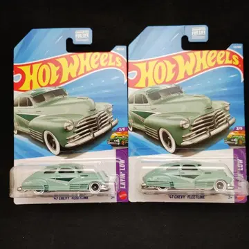 핫휠 US 카드 47 쉐비 플리트라인 2대 SET 미입고