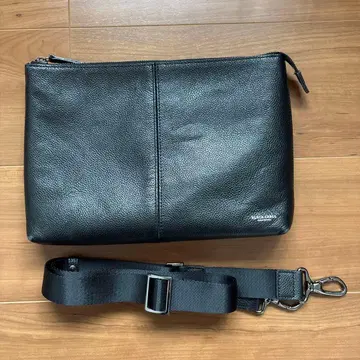 새상품급 BLACK LABEL 블랙 가죽 사코슈