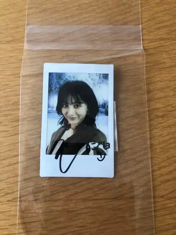TWICE 지효 친필 사인 트레이딩 카드