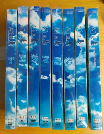 AIR DVD 전 8권 세트