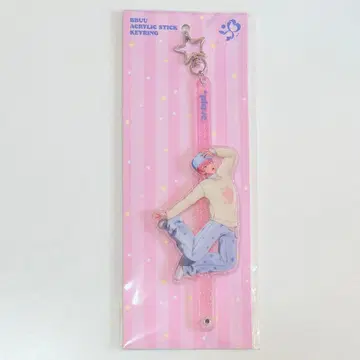 PLAVE 한국 공식품 밤비 BBUU 아크릴 스틱 키링