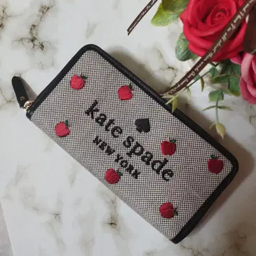 세일 (미사용) 케이트 스페이드 사과 지갑