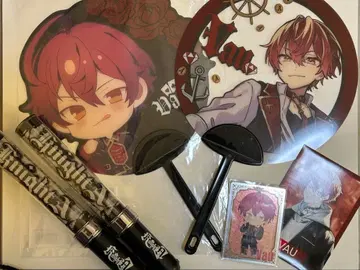 Vau 캐릭터 굿즈 부채 세트