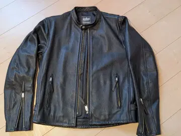 KADOYA 싱글 라이더 가죽 자켓