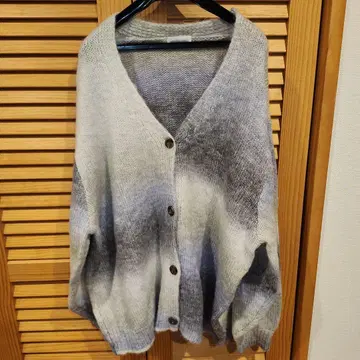 nemne 네넨 그라데이션 니트 가디건