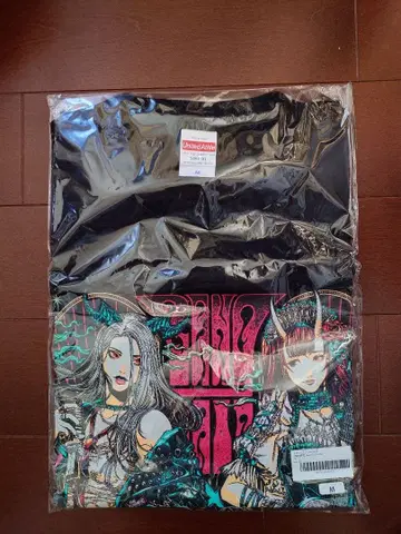 [ 미사용 ] BAND-MAID 티셔츠 The Warning M 사이즈