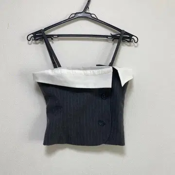 스트라이프 뷔스티에