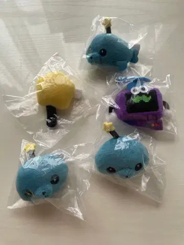 교육 방송 캡슐 토이 5개 세트