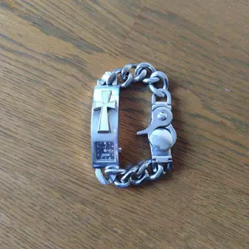 배터리 없음 jean paul gaultier 손목시계 팔찌 크로스