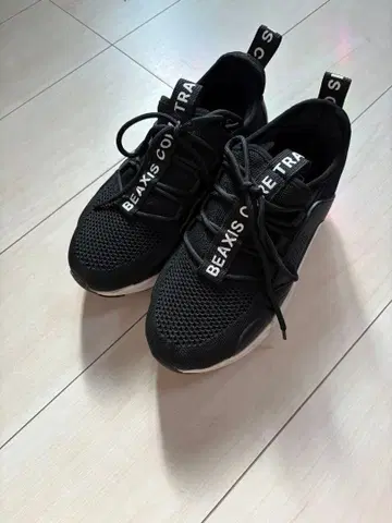 BEAXIS CONCEPT TRA 블랙 스니커즈 S