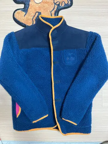 참스 CHUMS 네이비 플리스 자켓 S