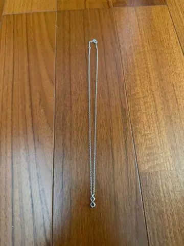 실버 무한대 목걸이