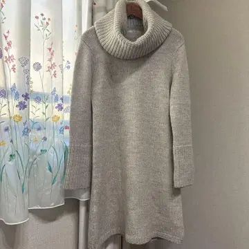 bodydressing 알파카 니트 원피스 타키자와 마키코