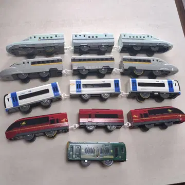 프라레일 차량 세트 12량 신칸센 디자인