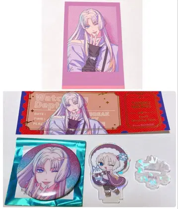 브레이브 마스터즈 미카도 타케루 아크릴 스탠드 캔뱃지 사진풍 카드 특전