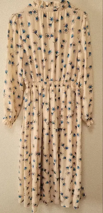 새상품급! 안나수이 롱 원피스 꽃무늬 베이지 핑크