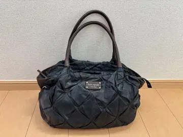 kate spade 블랙 핸드백 퀼팅