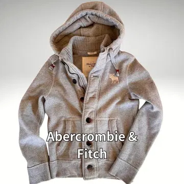 Abercrombie & Fitch 그레이 후드티 아바클로