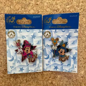 [10주년 비매지컬] 미키 미니 핀 배지 BeMagical!