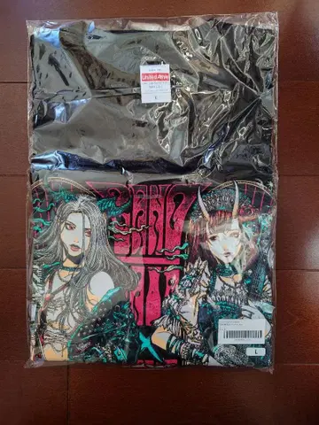 [ 미사용 ] BAND-MAID 티셔츠 The Warning L 사이즈