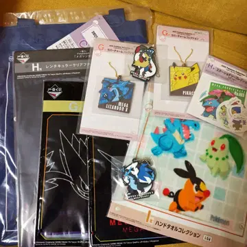 포켓몬 제일복권 묶음 판매 메가 리자몽 X 피카츄 겐가 C상 외