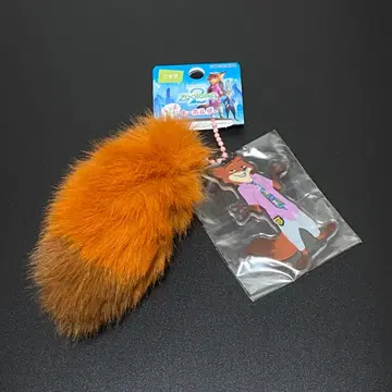 주토피아 꼬리 달린 키링 닉