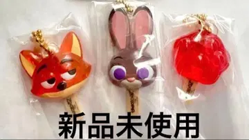 반다이 픽시즈 주토피아 닉 주디 키링 아이스캔디