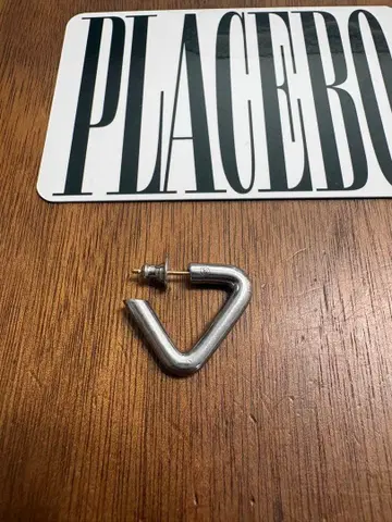 커리어 반지 501 트라이앵글 실버 한쪽