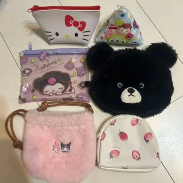 캐릭터 파우치 세트