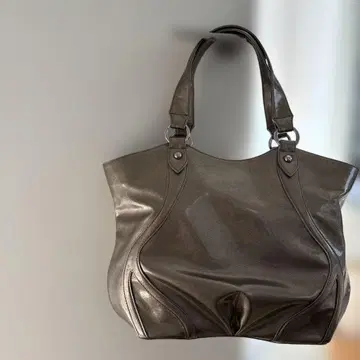 conga 쿠거 다크 브라운 토트백